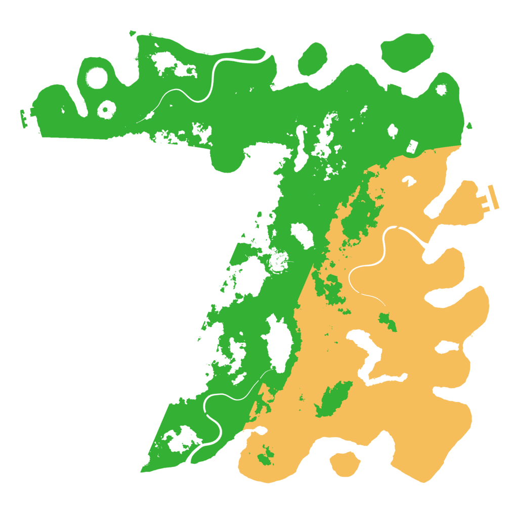 Biome Rust Map: Procedural Map, Size: 4250, Seed: 1808321474