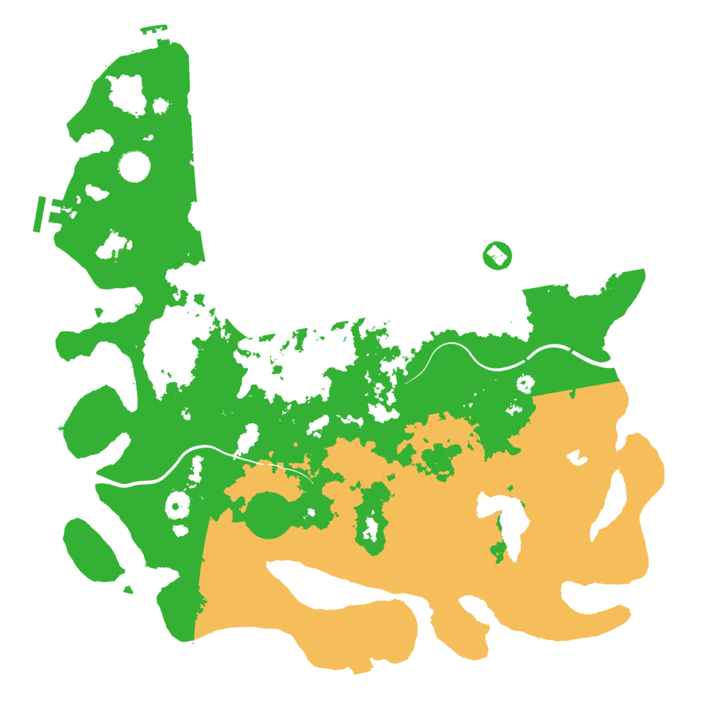 Biome Rust Map: Procedural Map, Size: 4000, Seed: 1130898486