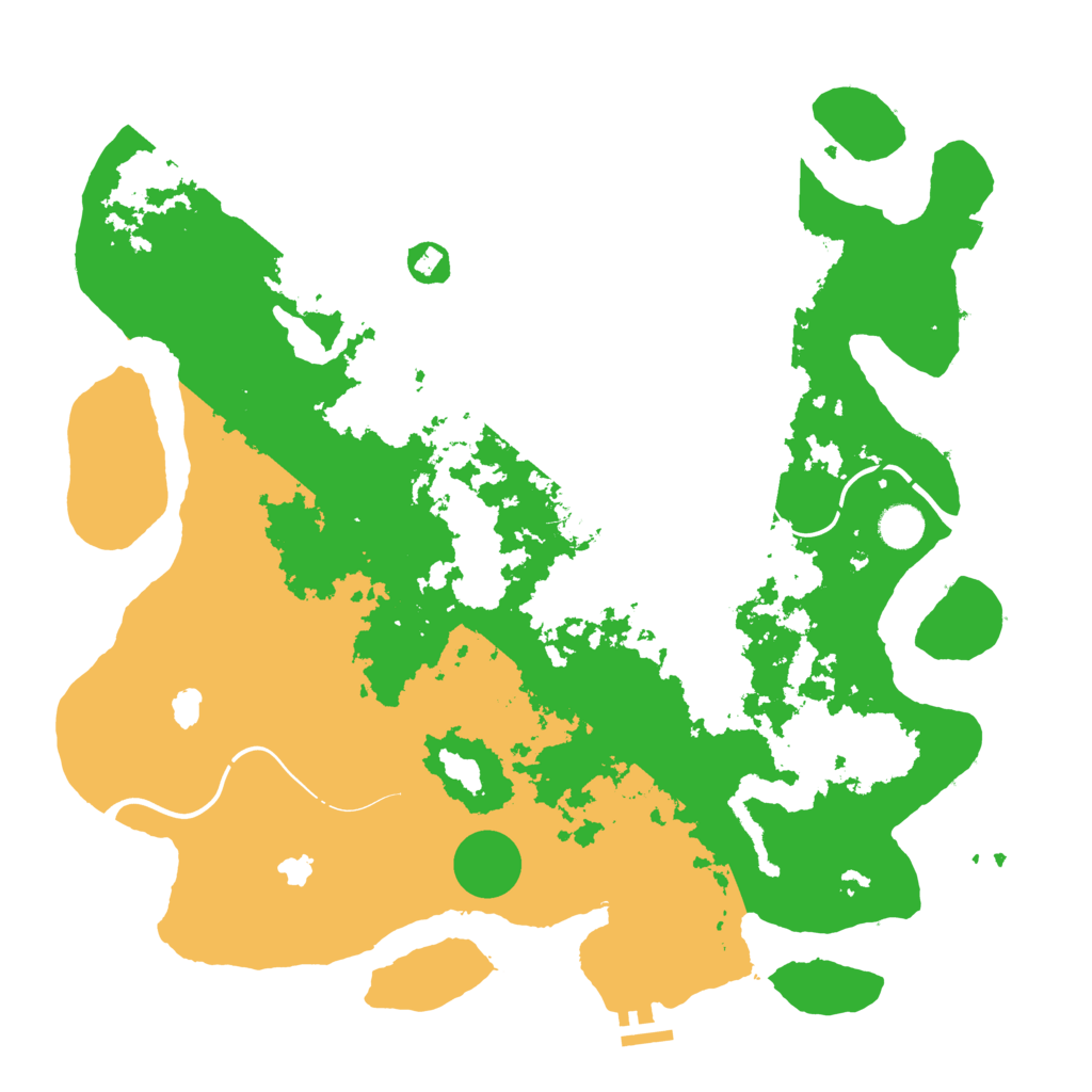 Biome Rust Map: Procedural Map, Size: 4250, Seed: 1533999910