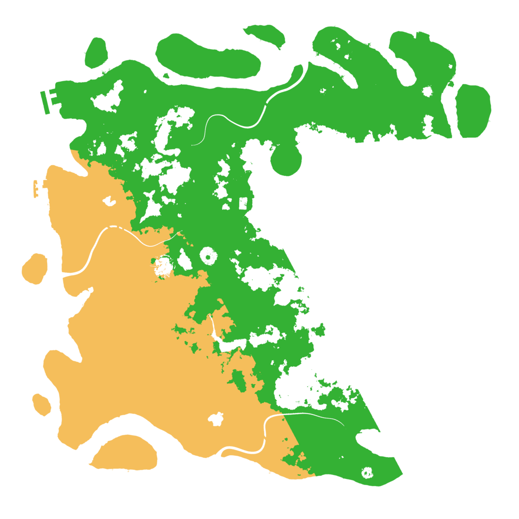 Biome Rust Map: Procedural Map, Size: 4500, Seed: 857412589