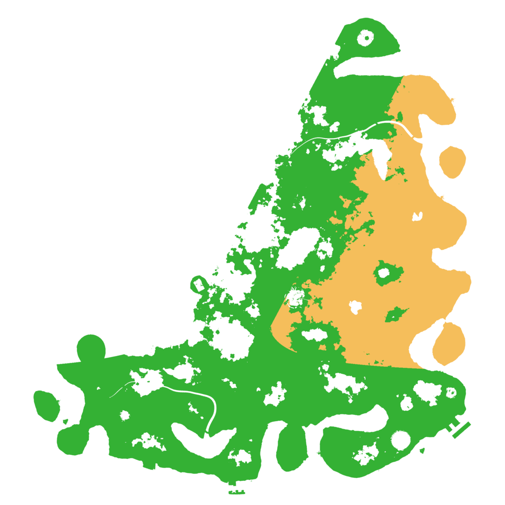 Biome Rust Map: Procedural Map, Size: 4700, Seed: 1368174636