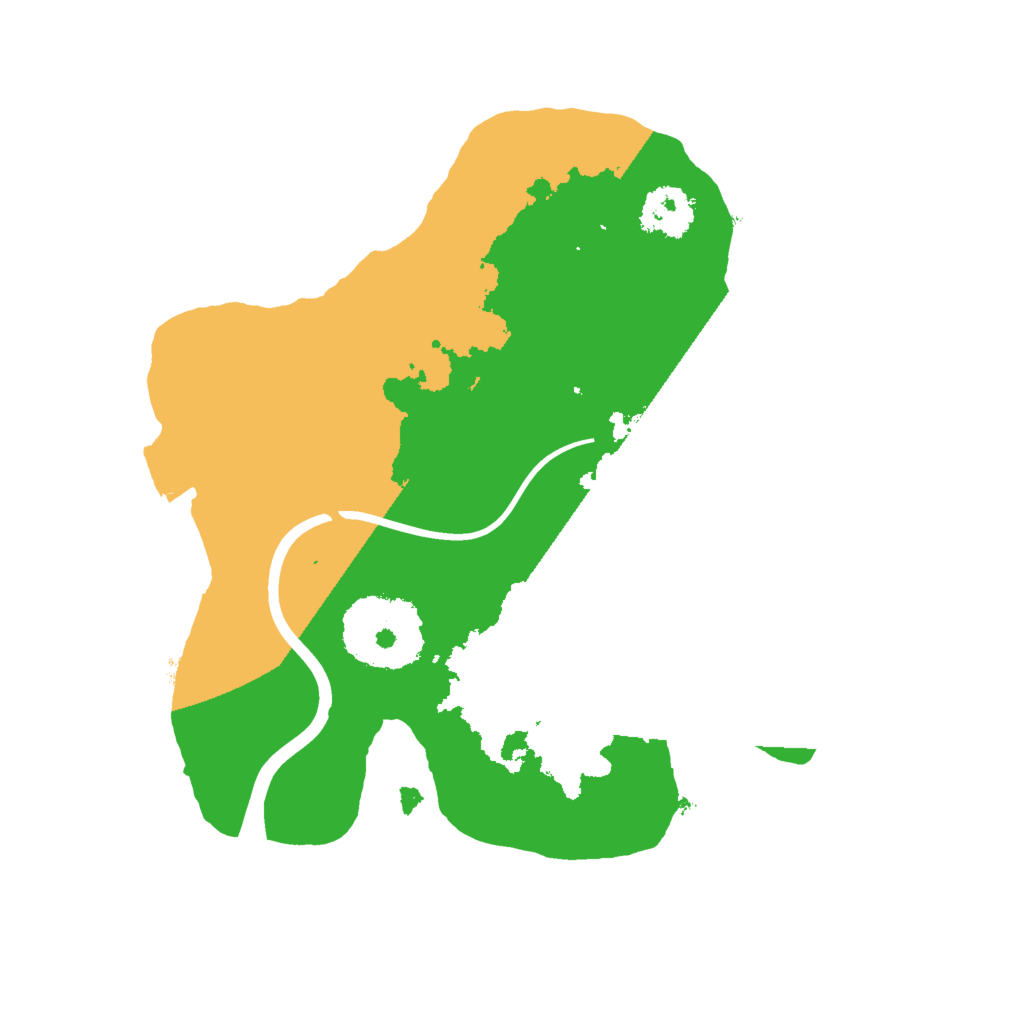 Biome Rust Map: Procedural Map, Size: 2000, Seed: 7878719