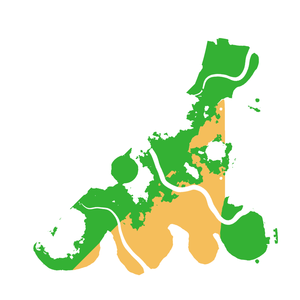 Biome Rust Map: Procedural Map, Size: 3000, Seed: 1504203764
