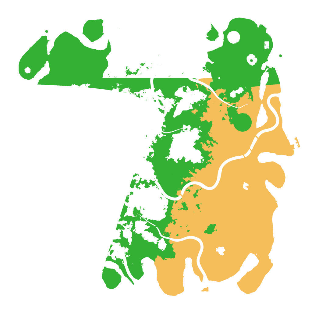 Biome Rust Map: Procedural Map, Size: 4500, Seed: 1925467071