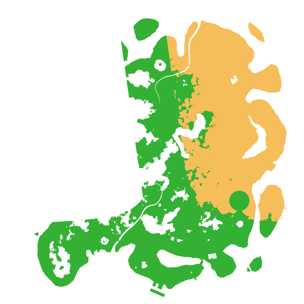 Biome Rust Map: Procedural Map, Size: 4000, Seed: 41024