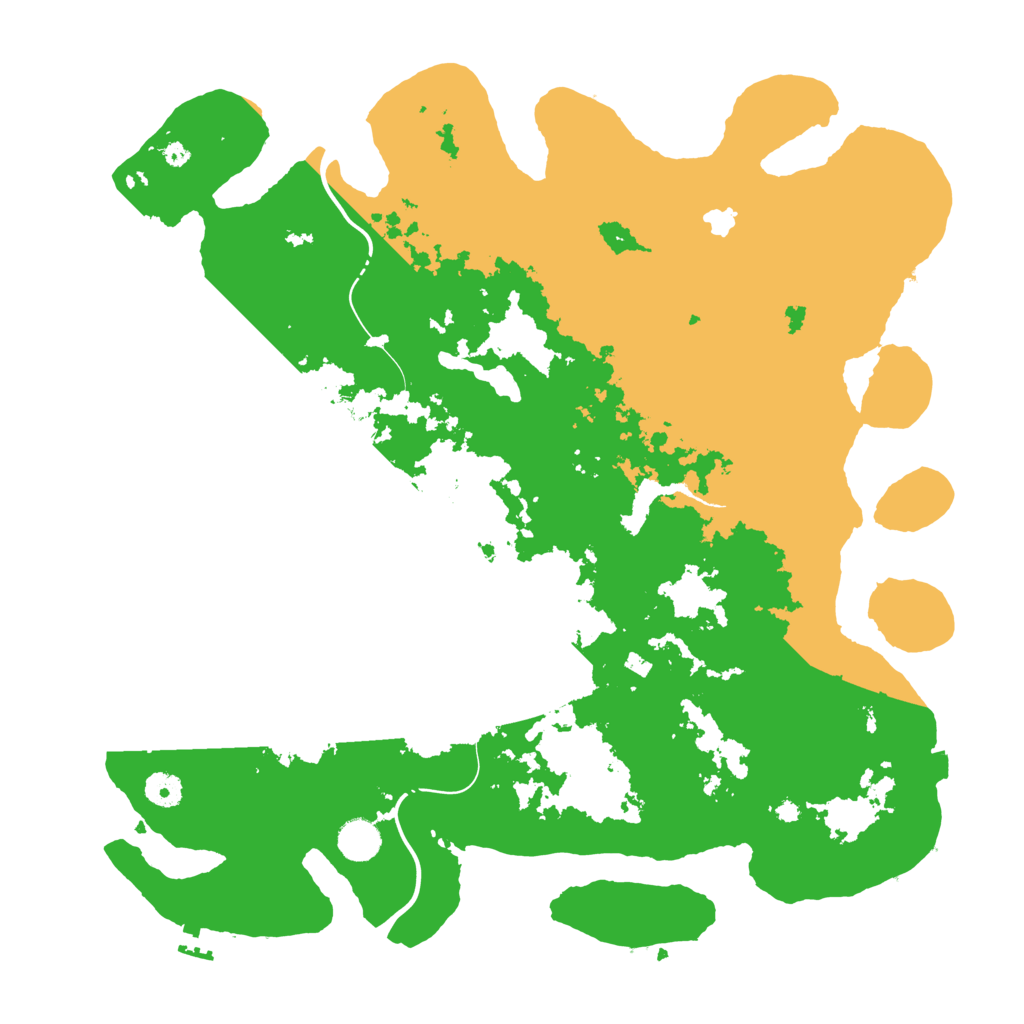 Biome Rust Map: Procedural Map, Size: 4250, Seed: 1969762303