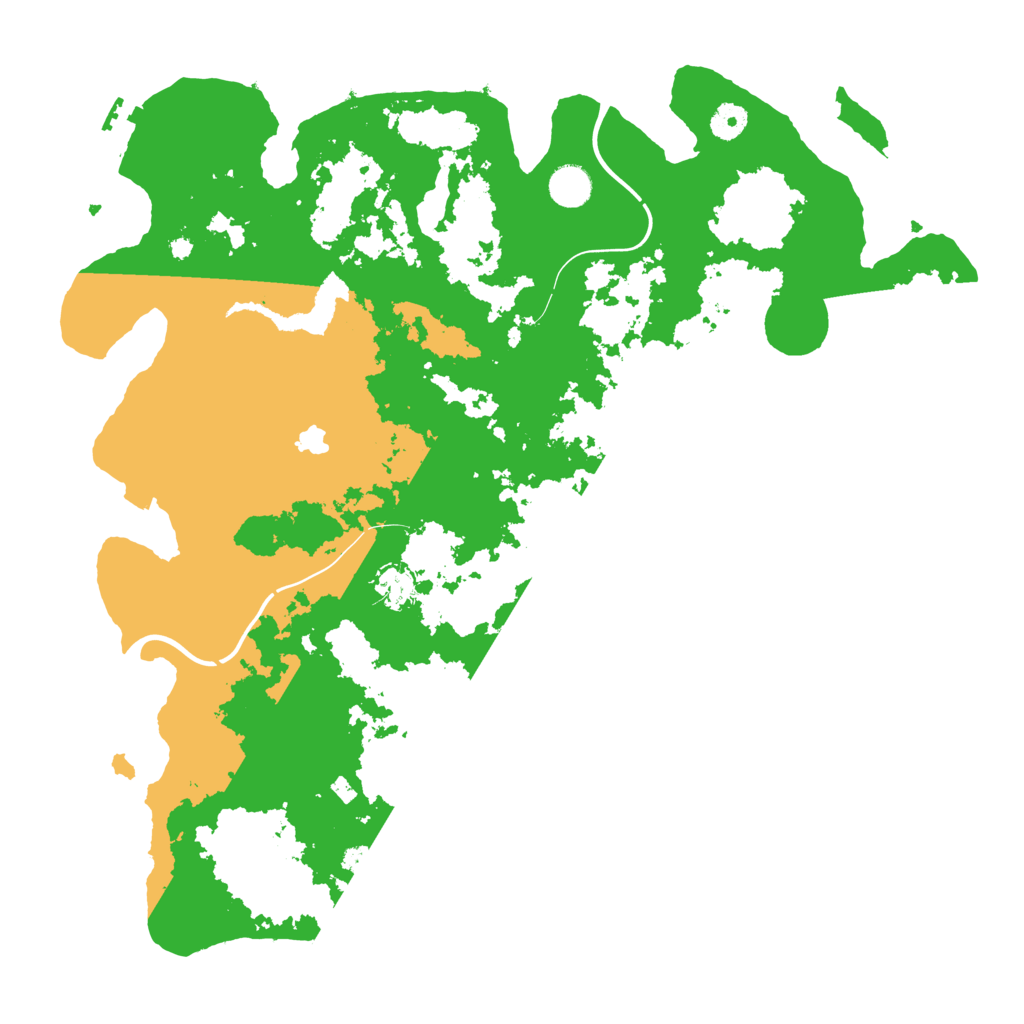 Biome Rust Map: Procedural Map, Size: 4250, Seed: 67778