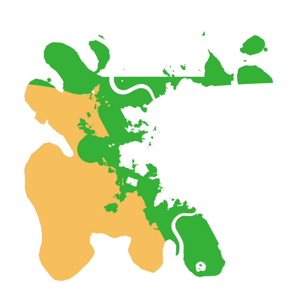 Biome Rust Map: Procedural Map, Size: 3000, Seed: 1708489023