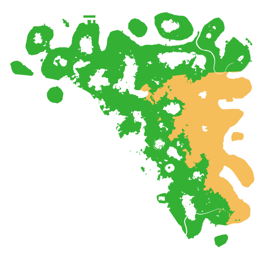 Biome Rust Map: Procedural Map, Size: 4500, Seed: 5685675