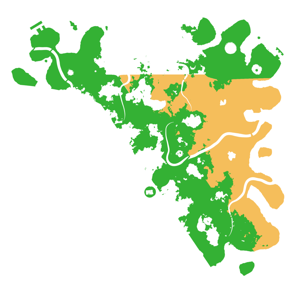 Biome Rust Map: Procedural Map, Size: 4500, Seed: 5685675