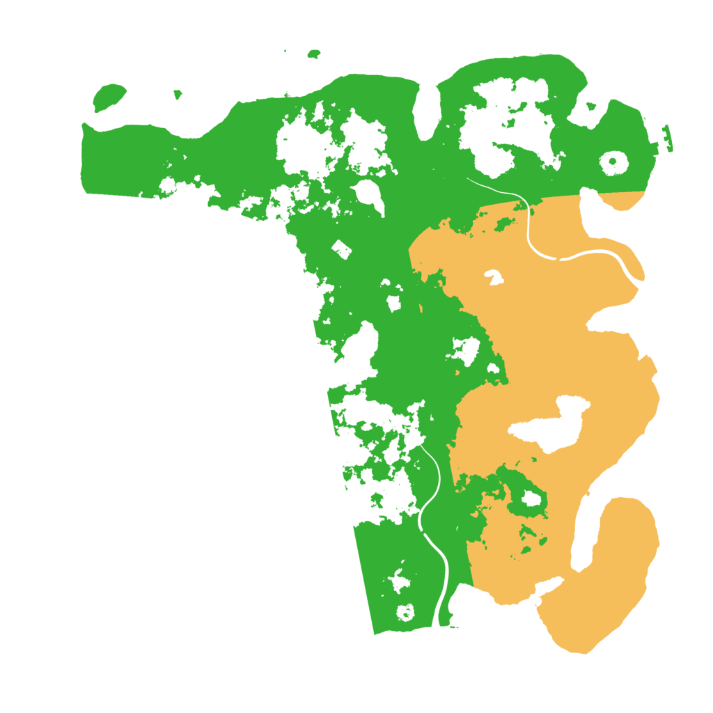 Biome Rust Map: Procedural Map, Size: 4000, Seed: 2128283527