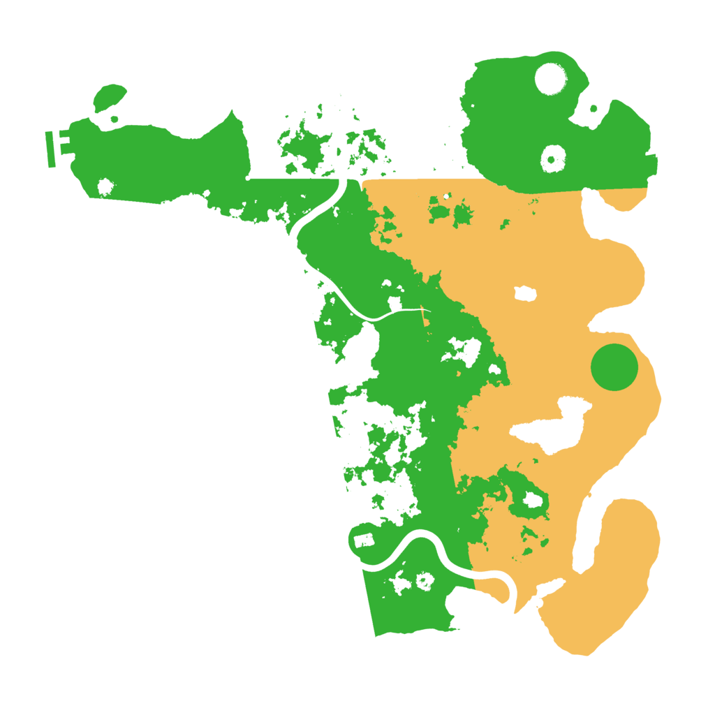 Biome Rust Map: Procedural Map, Size: 4000, Seed: 2128283527
