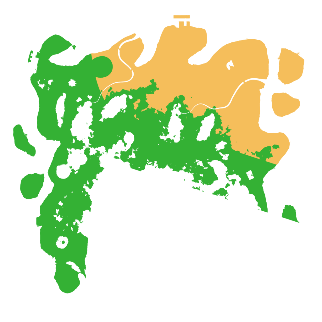 Biome Rust Map: Procedural Map, Size: 4000, Seed: 1518373799