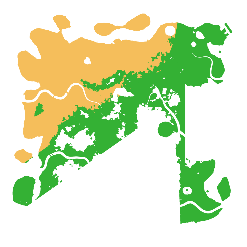 Biome Rust Map: Procedural Map, Size: 4300, Seed: 389310462