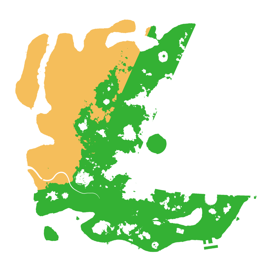 Biome Rust Map: Procedural Map, Size: 3850, Seed: 1599455106