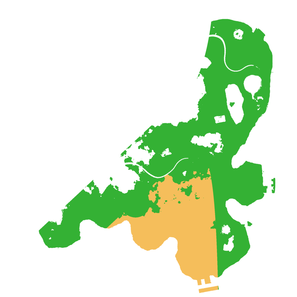 Biome Rust Map: Procedural Map, Size: 3000, Seed: 373238