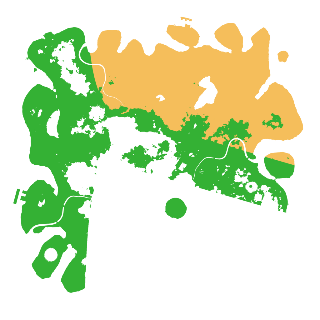 Biome Rust Map: Procedural Map, Size: 4250, Seed: 21893