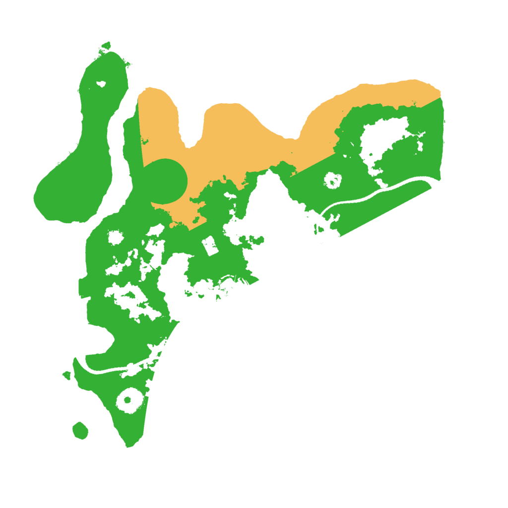 Biome Rust Map: Procedural Map, Size: 3000, Seed: 880173783