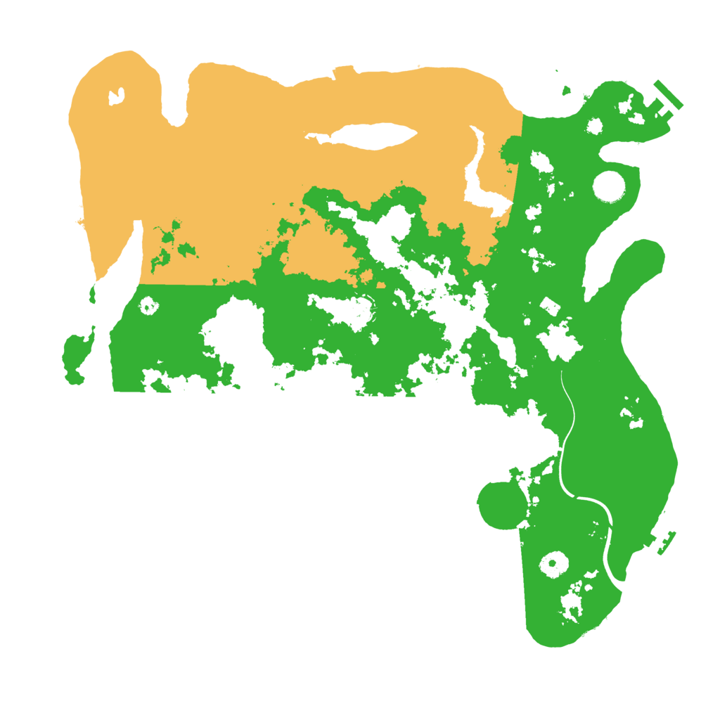 Biome Rust Map: Procedural Map, Size: 4000, Seed: 613