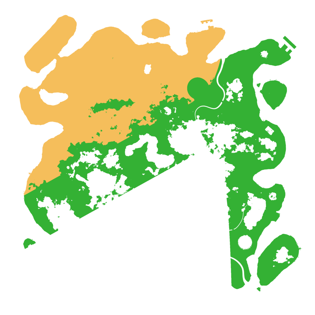 Biome Rust Map: Procedural Map, Size: 4000, Seed: 1644442249