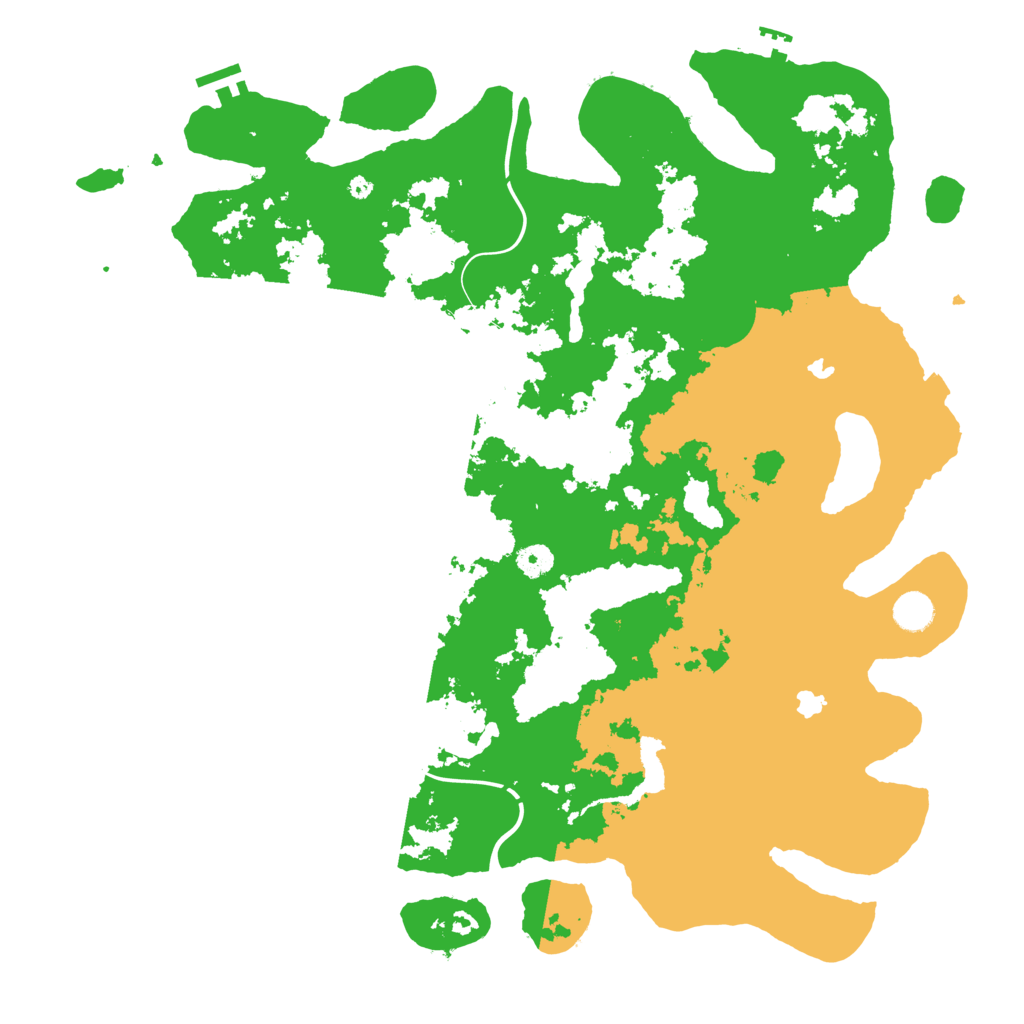 Biome Rust Map: Procedural Map, Size: 4500, Seed: 1906790160