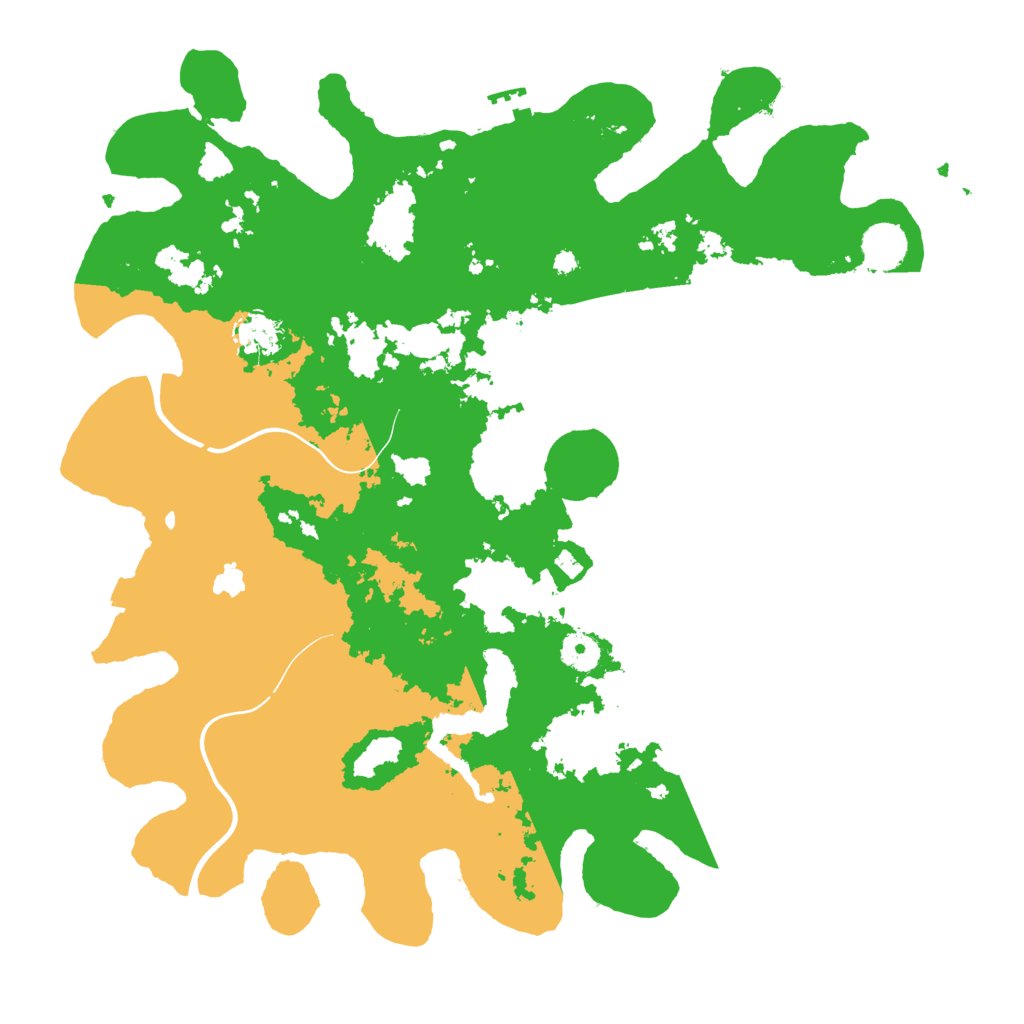 Biome Rust Map: Procedural Map, Size: 4000, Seed: 611590