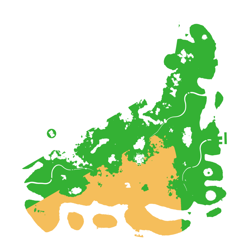 Biome Rust Map: Procedural Map, Size: 4250, Seed: 9710635