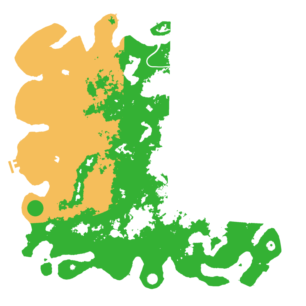 Biome Rust Map: Procedural Map, Size: 5000, Seed: 2033506301