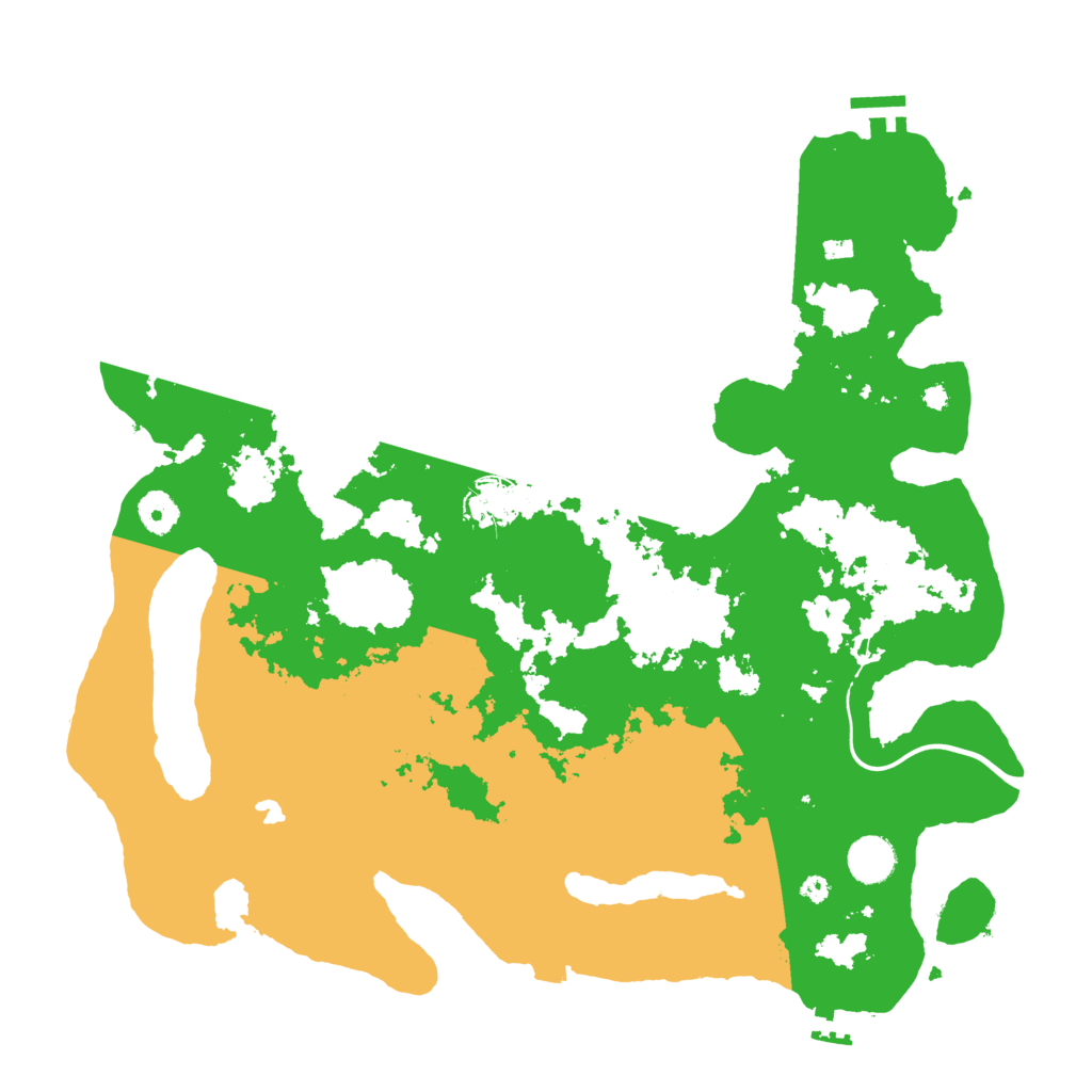 Biome Rust Map: Procedural Map, Size: 4000, Seed: 244