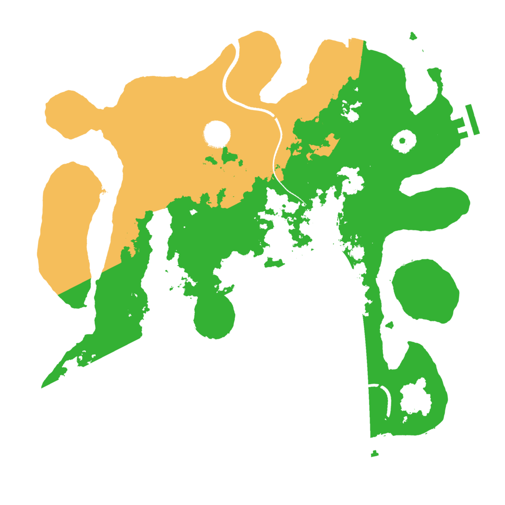 Biome Rust Map: Procedural Map, Size: 3300, Seed: 1697635421