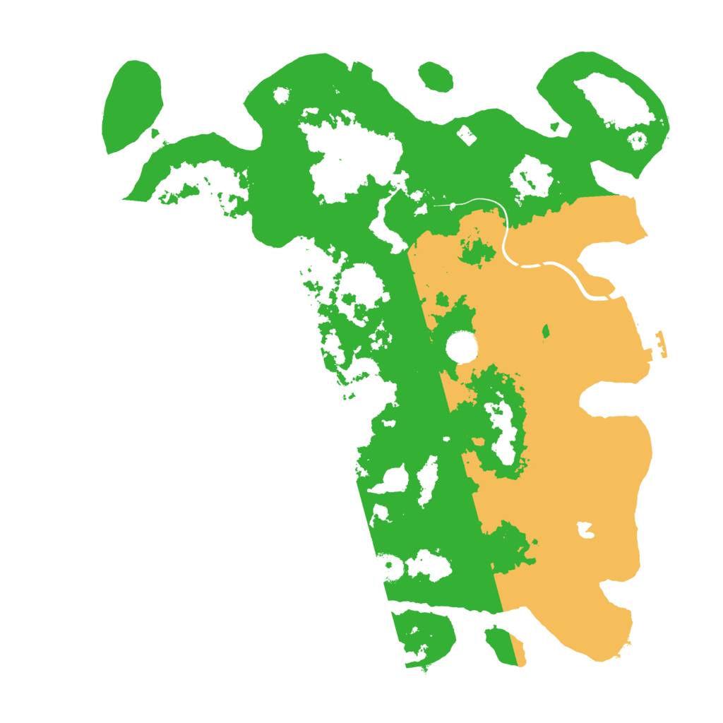 Biome Rust Map: Procedural Map, Size: 4000, Seed: 1666