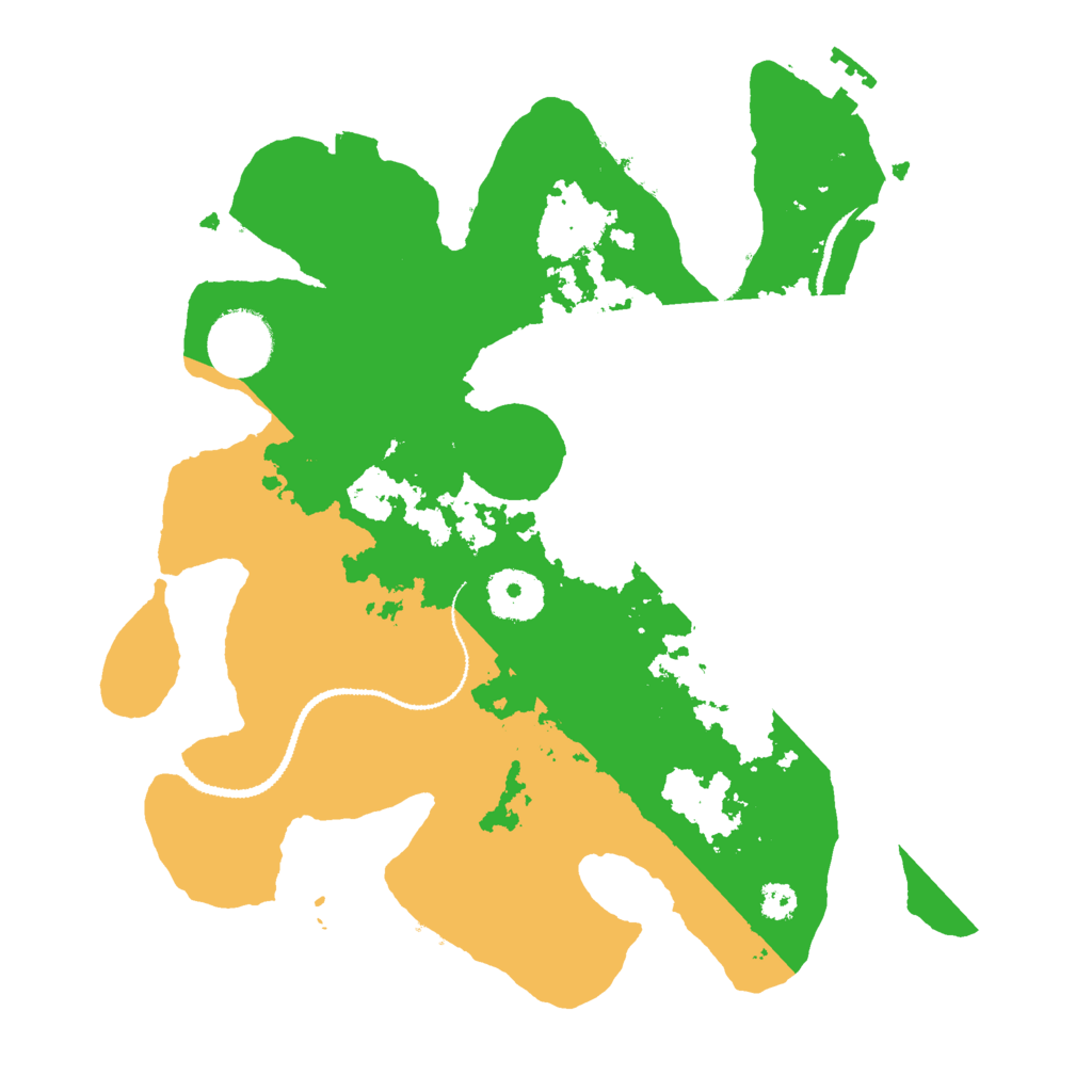 Biome Rust Map: Procedural Map, Size: 3000, Seed: 893989561