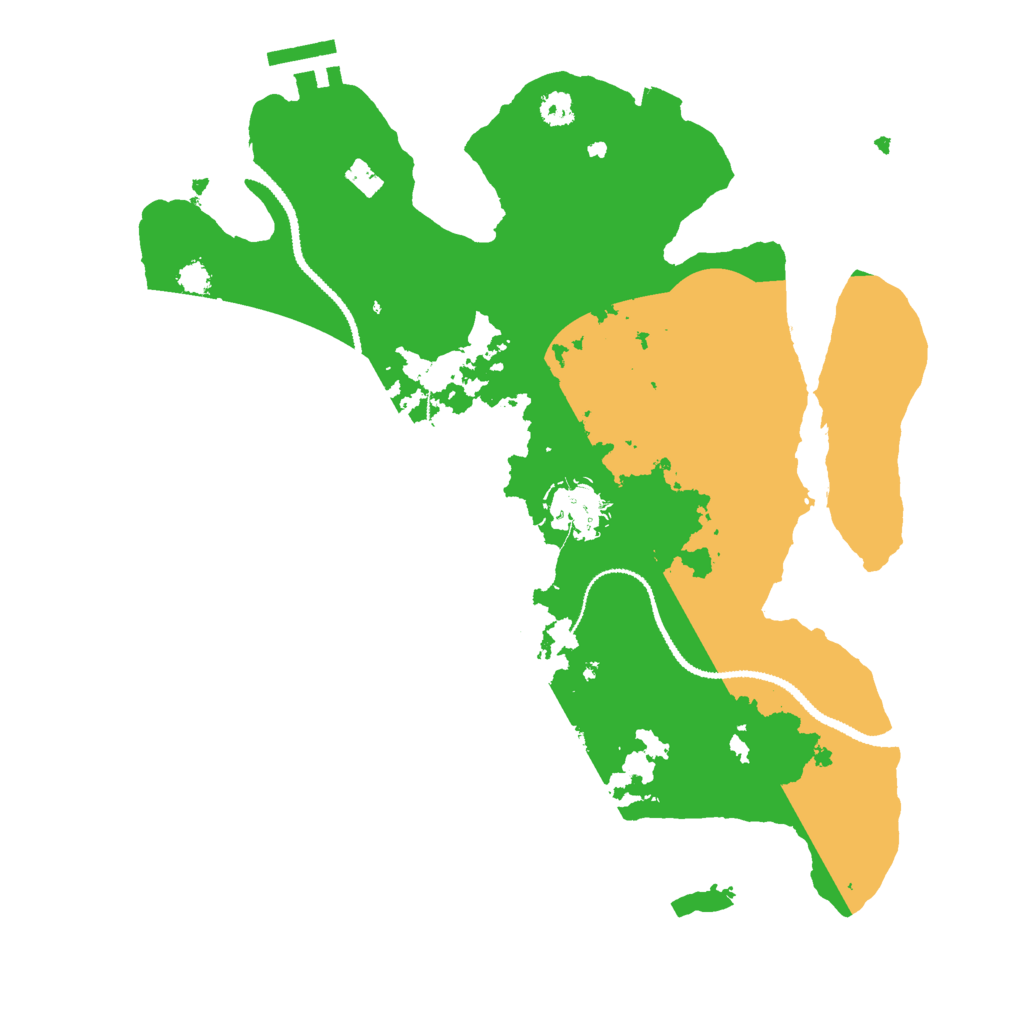 Biome Rust Map: Procedural Map, Size: 3000, Seed: 782067063