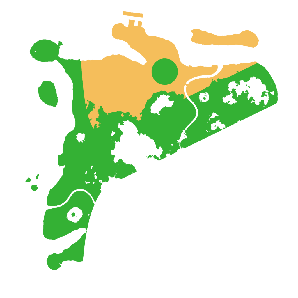 Biome Rust Map: Procedural Map, Size: 3000, Seed: 1915316922