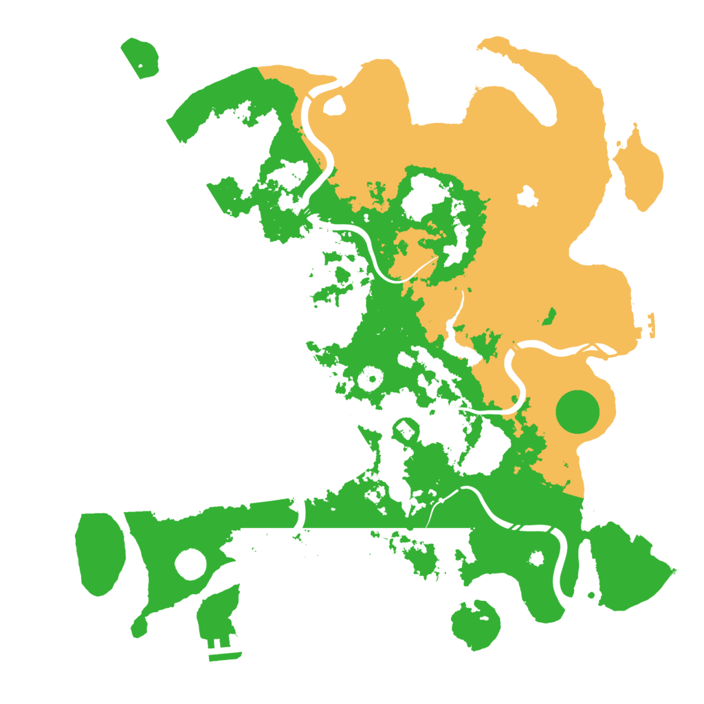 Biome Rust Map: Procedural Map, Size: 4253, Seed: 2092054721