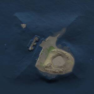 Thumbnail Rust Map: Procedural Map, Size: 1000, Seed: 1815268189, 2 Monuments