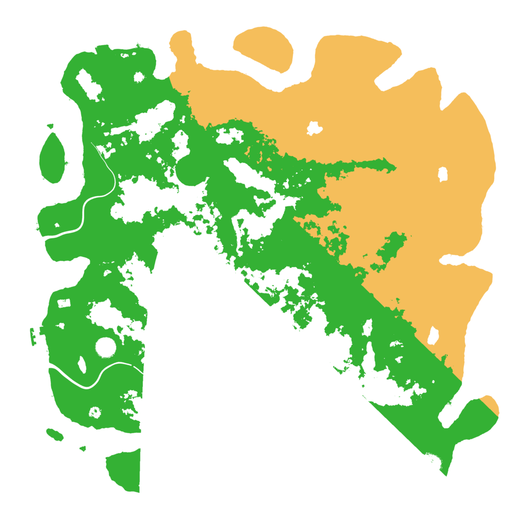 Biome Rust Map: Procedural Map, Size: 4500, Seed: 779779780