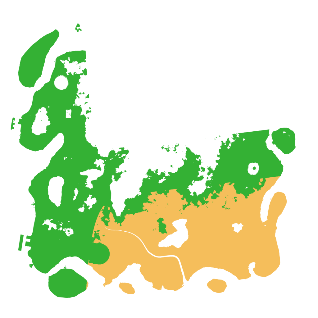 Biome Rust Map: Procedural Map, Size: 4000, Seed: 1768173936