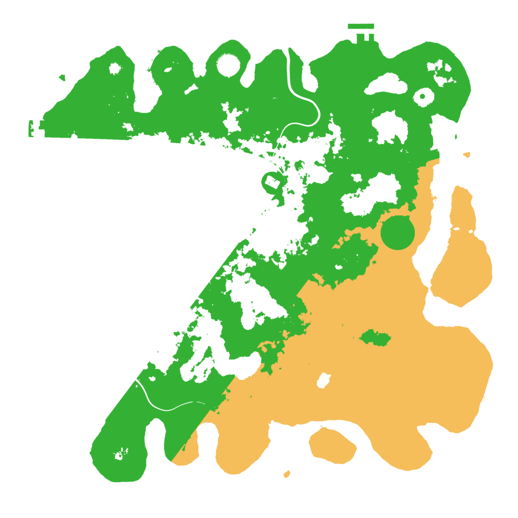 Biome Rust Map: Procedural Map, Size: 4000, Seed: 364962071