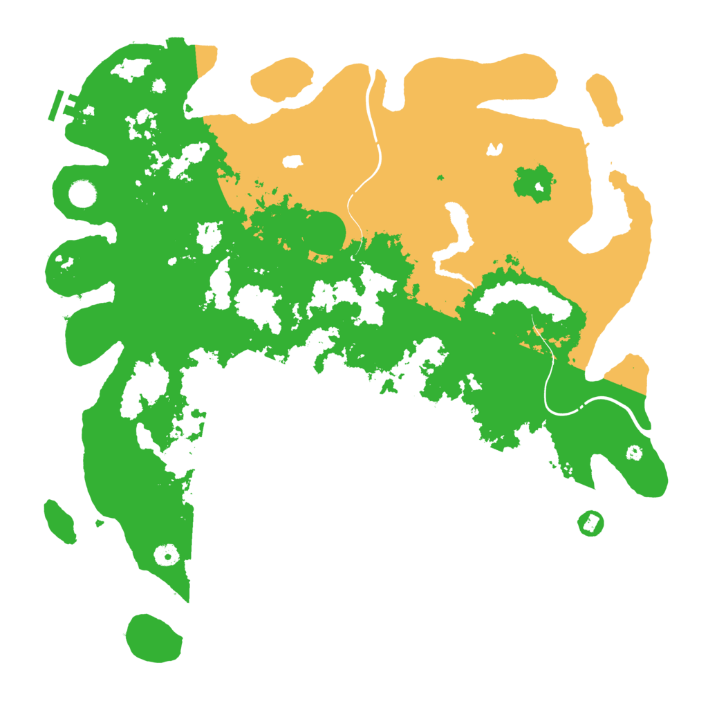 Biome Rust Map: Procedural Map, Size: 4500, Seed: 1546594894