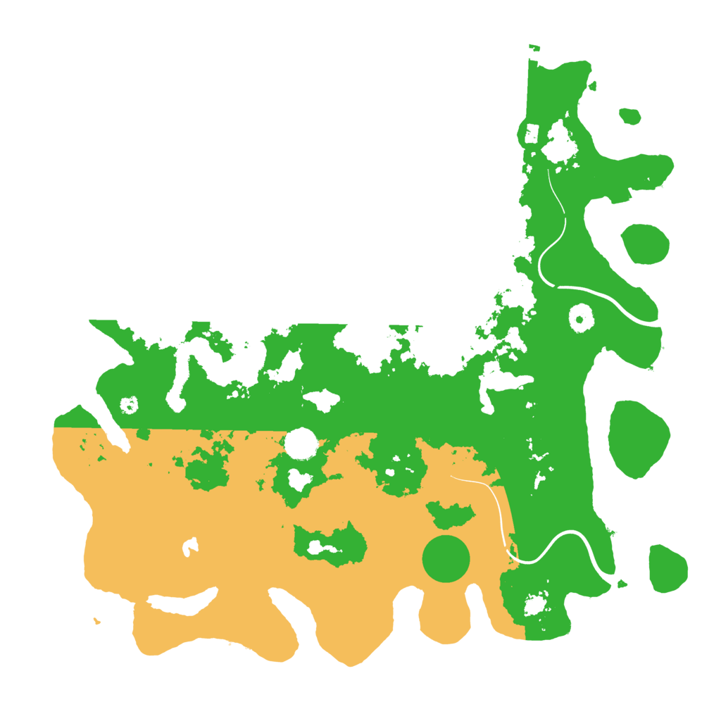 Biome Rust Map: Procedural Map, Size: 4000, Seed: 430294853