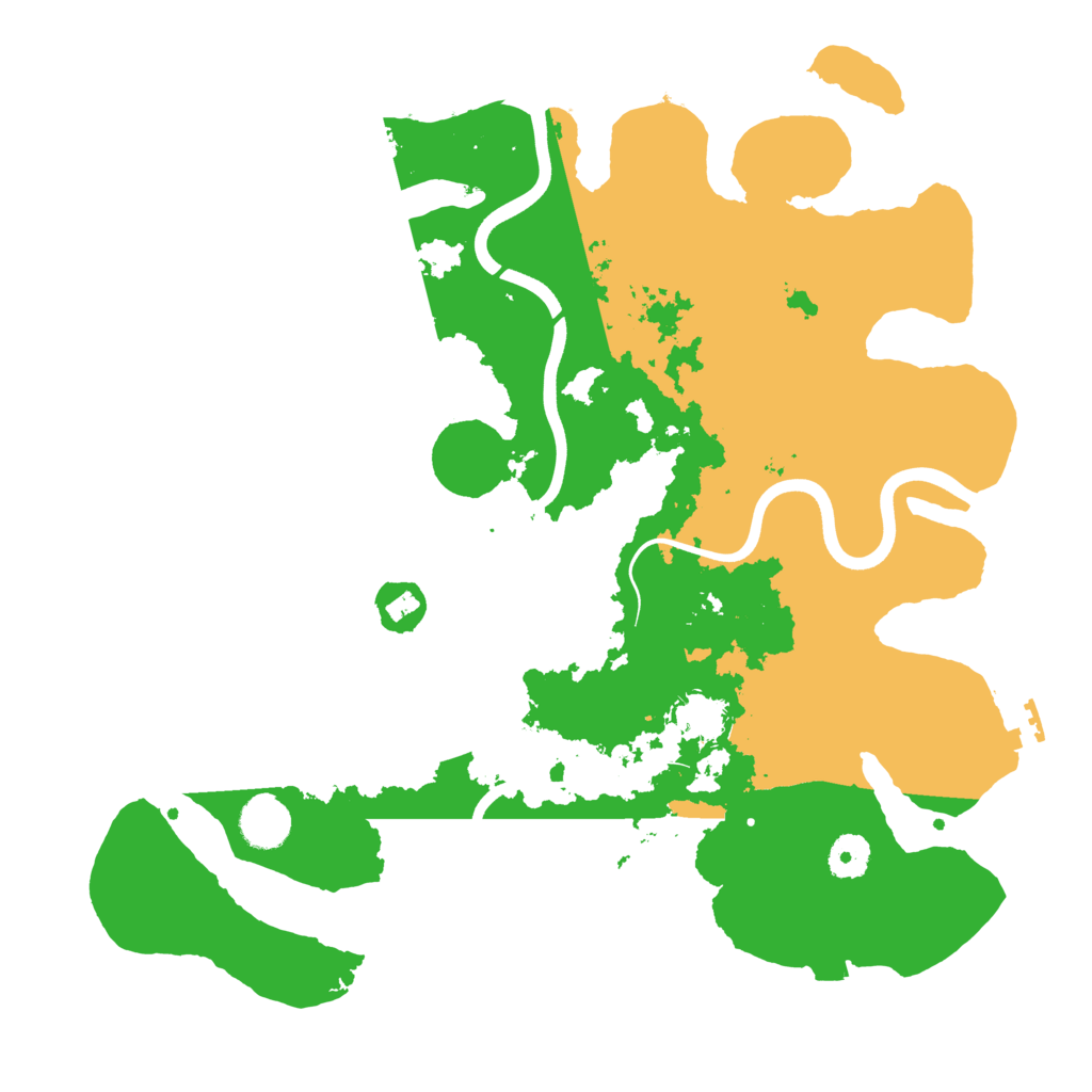 Biome Rust Map: Procedural Map, Size: 3800, Seed: 1396801570