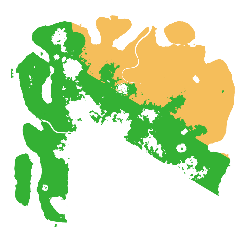 Biome Rust Map: Procedural Map, Size: 4000, Seed: 4206913