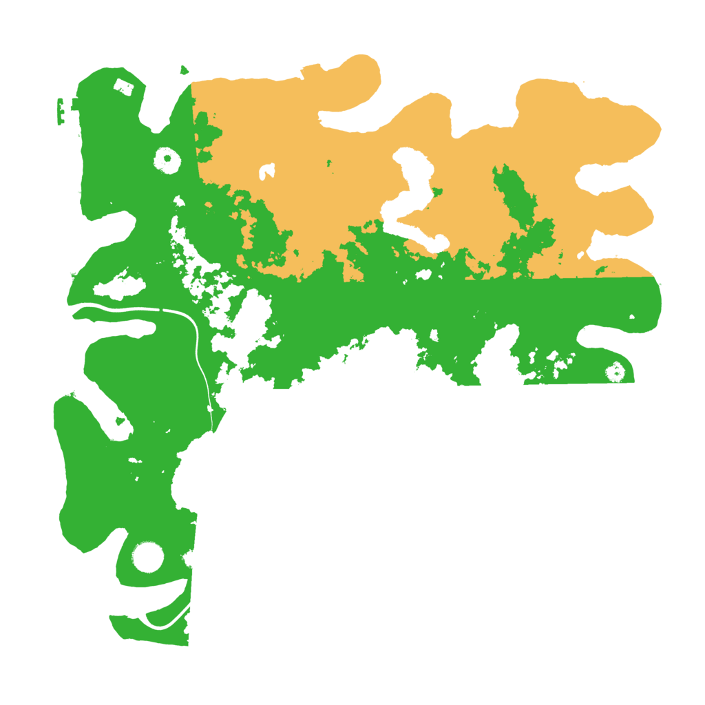 Biome Rust Map: Procedural Map, Size: 4000, Seed: 2045761286