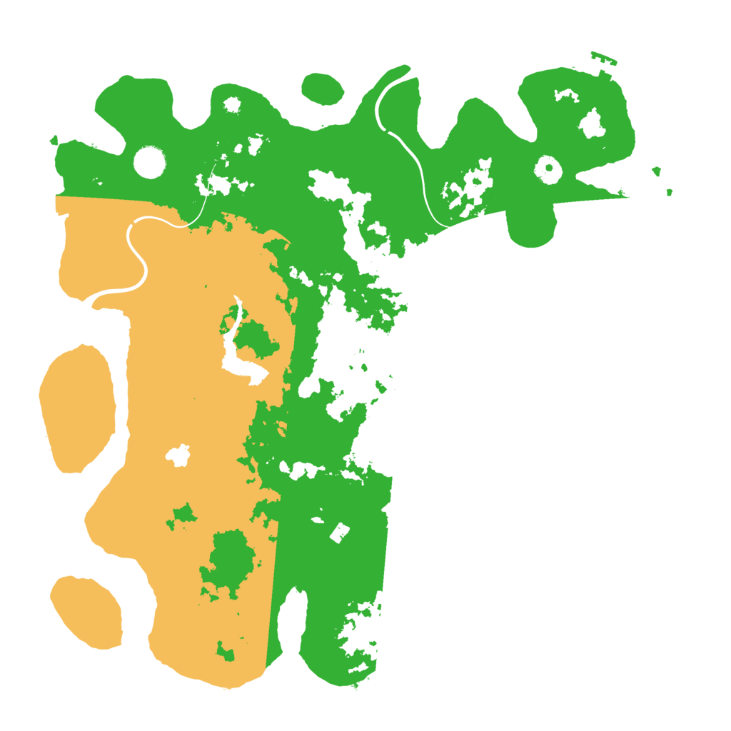 Biome Rust Map: Procedural Map, Size: 4000, Seed: 46116