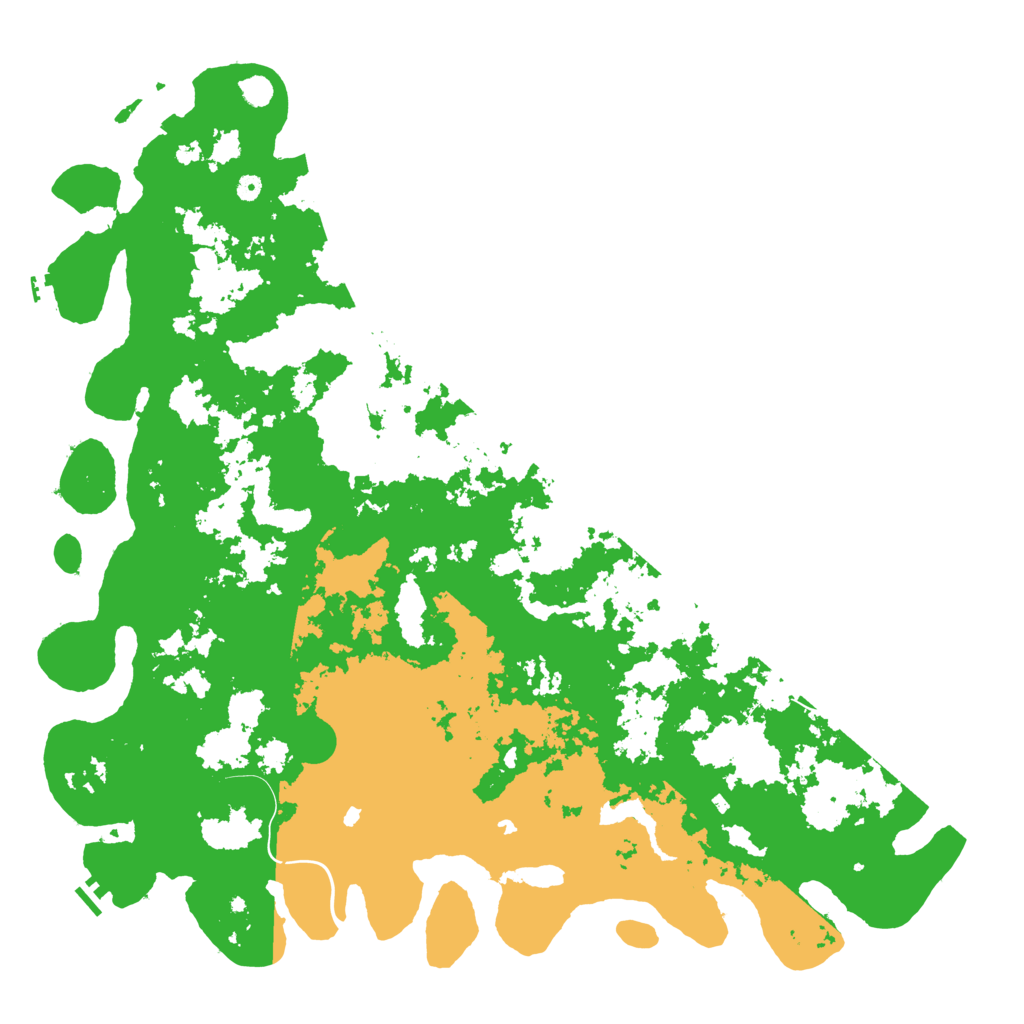 Biome Rust Map: Procedural Map, Size: 6000, Seed: 1767246133