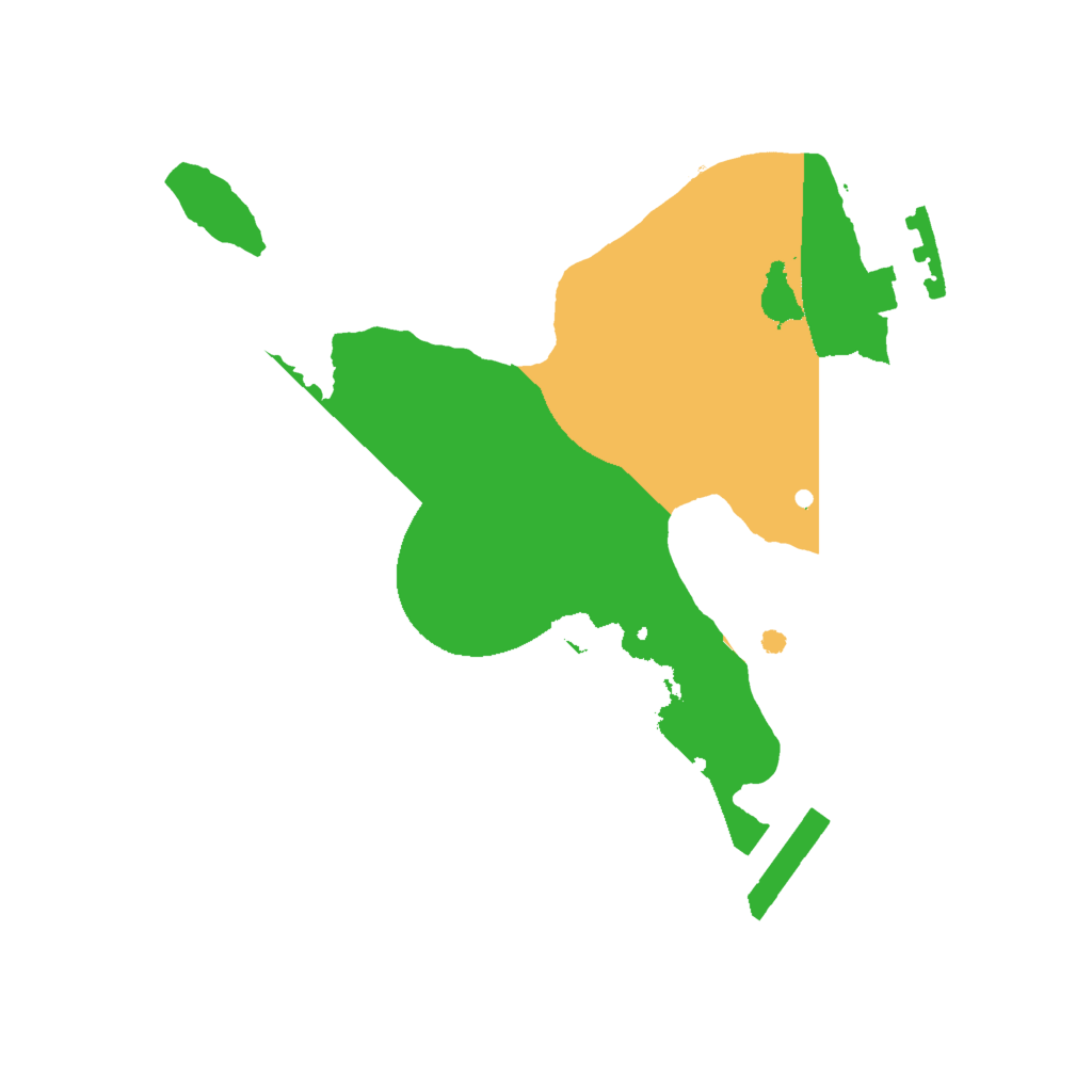Biome Rust Map: Procedural Map, Size: 1800, Seed: 832475613