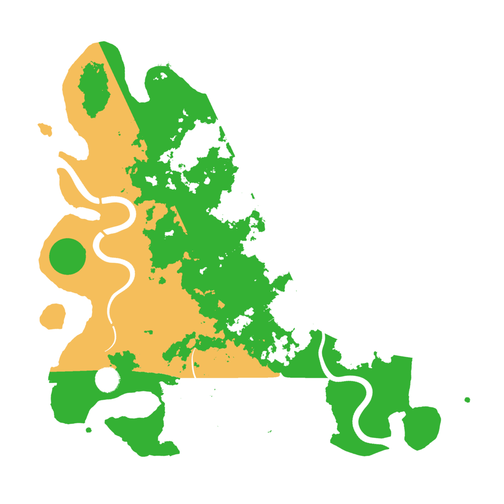 Biome Rust Map: Procedural Map, Size: 3650, Seed: 1144823379