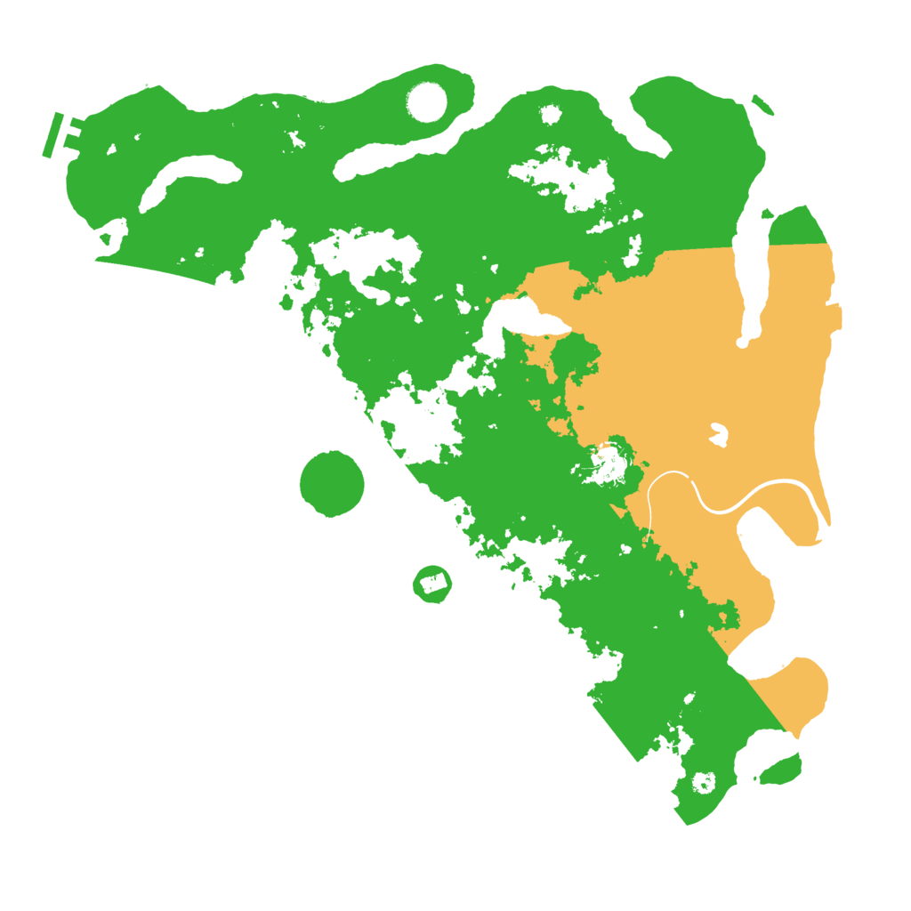 Biome Rust Map: Procedural Map, Size: 4000, Seed: 353649215