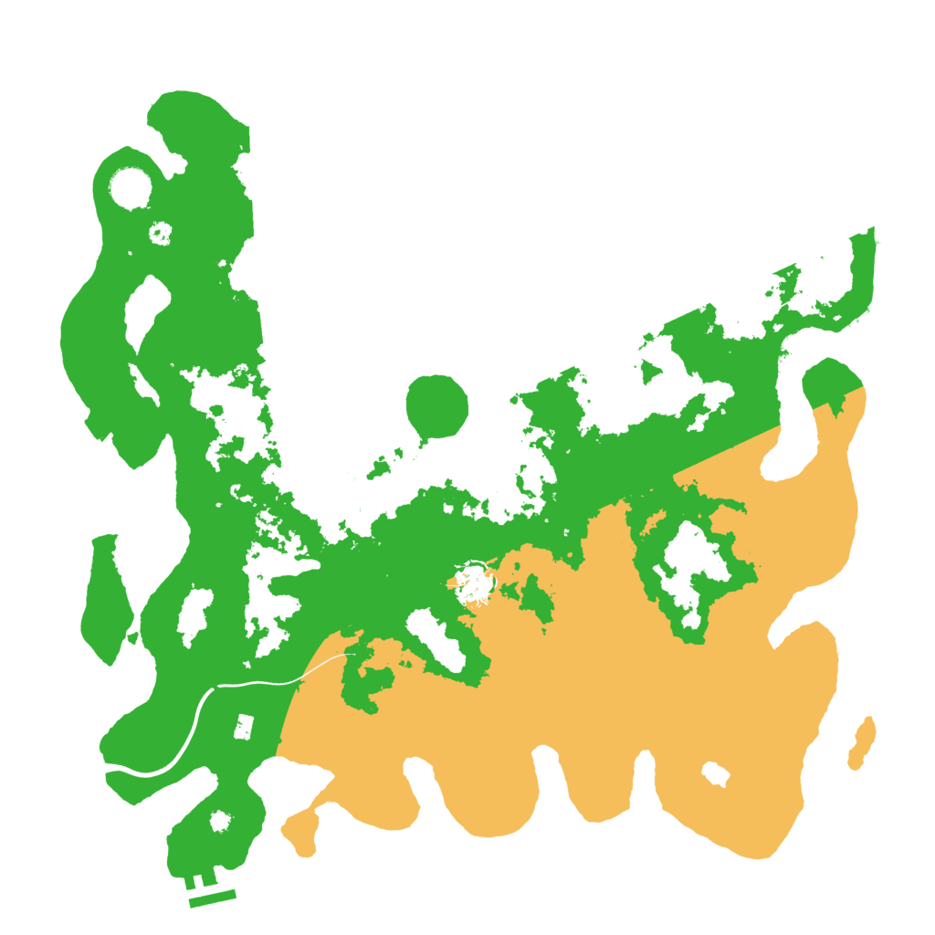 Biome Rust Map: Procedural Map, Size: 4000, Seed: 1314985206